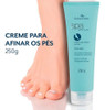 Creme Para Afinar Os Pés Hidrata Tira Ressecados 250g 7