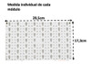 Painel Para Ferramentas 177x52cm Plástico 72 Ganchos Branco 3