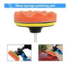Set Esponjas 7'' Para Pulir O Encerar Coche Kit 21import 2