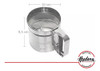 Cernidor Tamizador De Harina Hudson Acero Inoxidable 3
