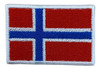 Parche Bordado Bandera Noruega - Para Mochila - Campera 0