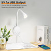 Luz De Lectura Led Montada En Pared Con Usb, Blanco 1