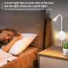 Luz De Lectura Led Montada En Pared Con Usb, Blanco 3