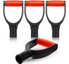 4 Piezas De Pala D Grip Mango De 1.260 In De 0