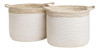 ~? Cesta De Cuerda De Algodón Con Asa Para Cesta De Lavander 2 ~? Cesta De Cuerda De Algodón Con Asa Para Cesta De Lavander 2
