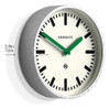 Newgate® El Reloj De Pared De Equipaje - Reloj De Metal - Re 4 Newgate® El Reloj De Pared De Equipaje - Reloj De Metal - Re 4