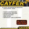 Punta Centradora Pin Fresadora Repuesto Black Decker Rp250 2