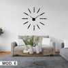 Reloj Gigante De Pared - Efecto 3d 6
