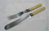 Cubiertos Edwardianos Cuchillo Tenedor Er  Rodgers 12480 0