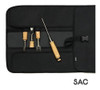 Funda, Estuche Enrollable Porta Gubias, Formones, 30 Comp. 4