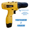 Parafusadeira Furadeira 3/8 Bateria 12v Bivolt Profissional 1