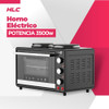 Horno Eléctrico De Mesa Negro Extra Garnde 30lt + Acces Hlc 3