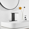 Grifo De Baño Automático Tacto Negro Con Mezclador De Temper 5