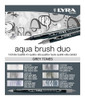 Marcadores Lyra Set Grises Pincel Aquabrush Duo 1