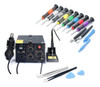 Combo Estacion De Soldado Smd Aire Caliente Y Lapiz Portatil 0