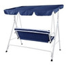 Sillón Hamaca Para Jardín Con Toldo - Caño Y Lona 1