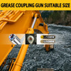 Aorrzer Acoplador De Pistola De Grasa 2 Piezas, Acopladores 7