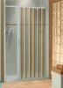 Mampara Baño Plegable Pvc Negra 130 X 1.85 4