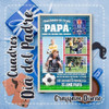 Kit Imprimible Cuadros Día Del Padre Fútbol | Editables Psd 1