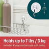 Sopapas Ventosas Ganchos De Pared Para Colgar - 4 Pcs. 2