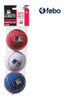 Pelotas Béisbol Franklin X3 Colores Azul, Rojo Y Blanco Febo 2