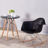 Silla Sillon Mecedor Eames Rocking Chair Negra Blanca 3