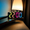 Reloj Despertador Digital Led Pantalla Grande Control Voz 1