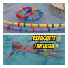 Flutuador Macarrão Boia P/piscina Natação Kit Com 40 +brinde 7