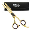 Kit Tijeras Navaja + Micro + Pulir Pointcut Titanio Gold 6 5