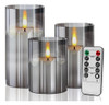 Vela Led Sin Llama Luz Parpadeante Control Remoto Set X3 0
