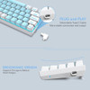 Teclado Gamer Videojuegos Con Interruptor Rojo. Compacto. 4