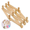 Perchero De Pared Madera 10 Perchas Tipo Acordión Tcs 1
