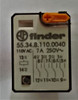 Relé Electromag Finder Mod 5534 4 Inversores 110vac Repuesto 0