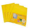 Carpeta Databank A4 En L Color Amarillo Pack X 24 Unidades 0