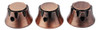 Guyker 3pcs Top Hat Guitarra Potenciómetro Control Perillas 1