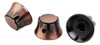 Guyker 3pcs Top Hat Guitarra Potenciómetro Control Perillas 2