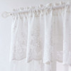 Sovtfides Cortinas De Encaje Blanco Transparente De 63 Pulga 0
