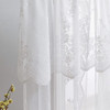 Sovtfides Cortinas De Encaje Blanco Transparente De 63 Pulga 2