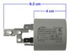 Capacitor Lavarropas Longvie Modelo L18010 1
