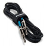 Cable Samson Ic10 Plug-plug 3.3 Mts Plug Metálico Neutrik X2 2
