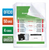 Envelope Saco Plástico Ofício 4 Furos Extra Grosso C/100 Und 1