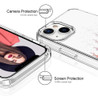 Funda Diseñada iPhone 14 Transparente Con Dibujo Bosque 3