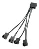 Cabo Adaptador Multi Fan Molex P/ 4 Coolers 12v Frete Grátis 0