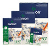 Block Canson 1557 A4 Esp X 30hjs 180grs Lapiz Sketch Carbon 2
