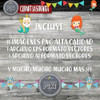 Pack Imágenes Hd Clipart La Sirenita + Vectores + Regalo 4 Pack Imágenes Hd Clipart La Sirenita + Vectores + Regalo 4