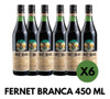 Fernet Branca Aperitivo Vermuth Botella 450 Ml X6 Unidades 1