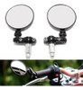 2 Peças, Espelho Retrovisor De Motocicleta, Redondo, Dobráve 2