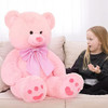 Morismos Oso De Peluche Gigante Rosa De 47 2 Morismos Oso De Peluche Gigante Rosa De 47 2