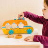 Melissa & Doug Go Tots Autobús De Madera Roll & Ride Con 3 D 2