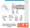 Kit 5 Paquímetro Plastico 6 Pol. (150mm) Starfer 4